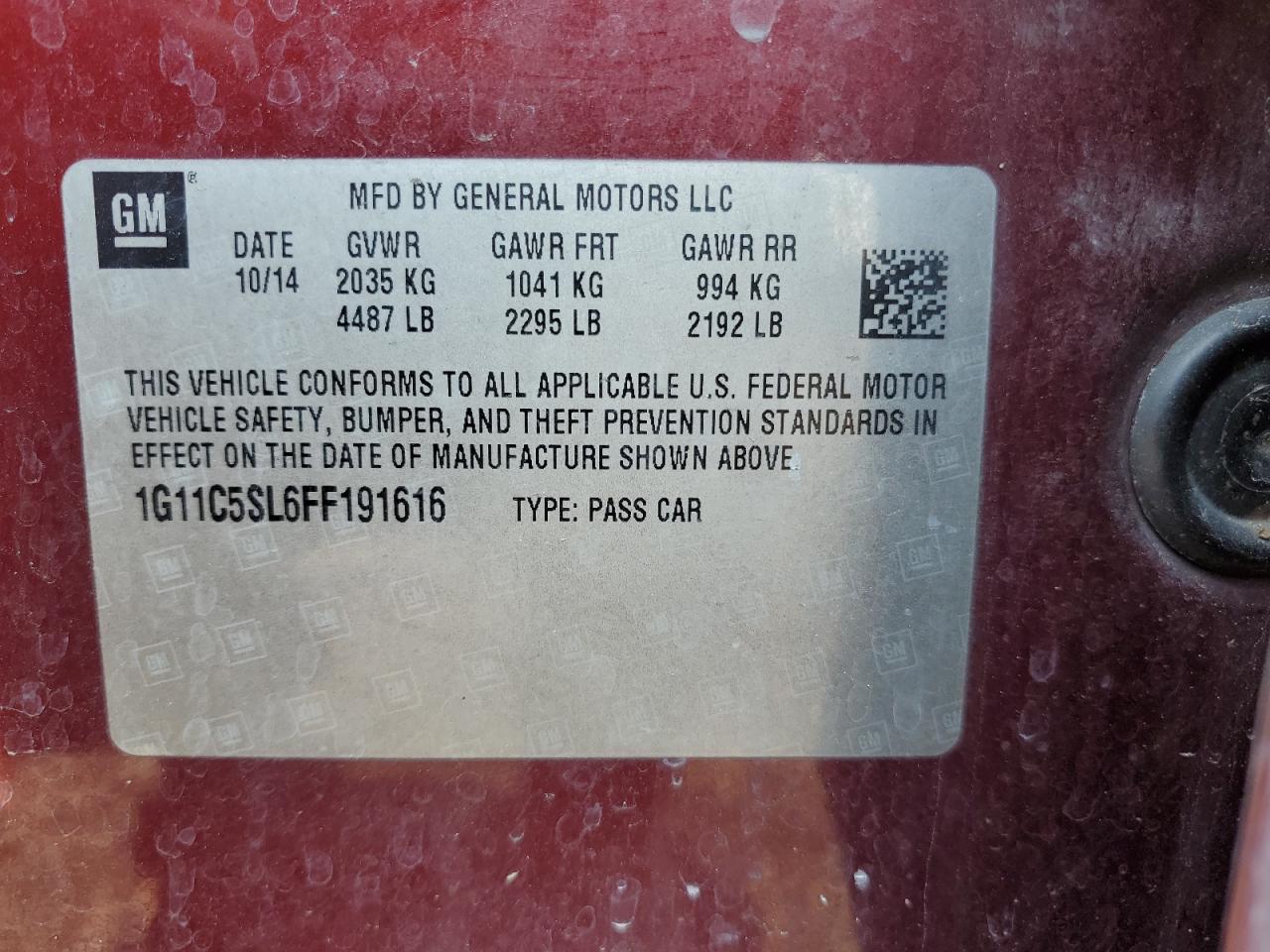 Chevrolet Malibu 1lt