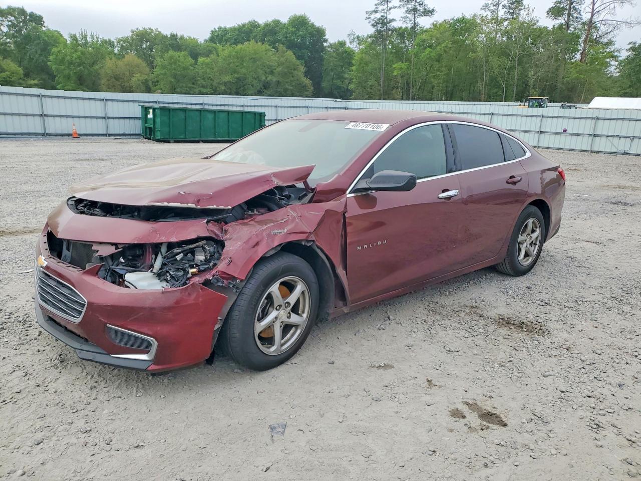 Salvage Chevrolet Malibu Image