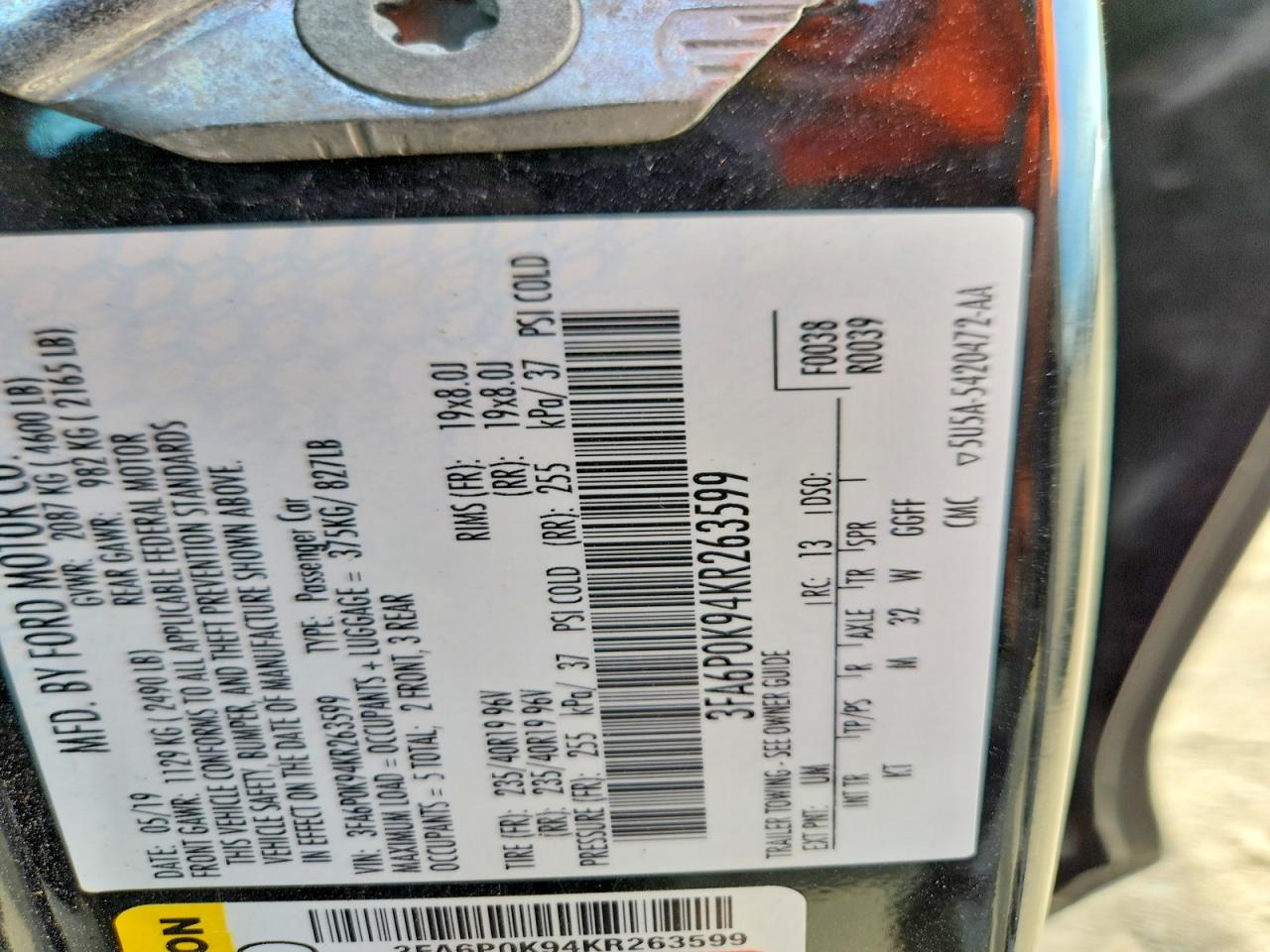 Ford Fusion Titanium