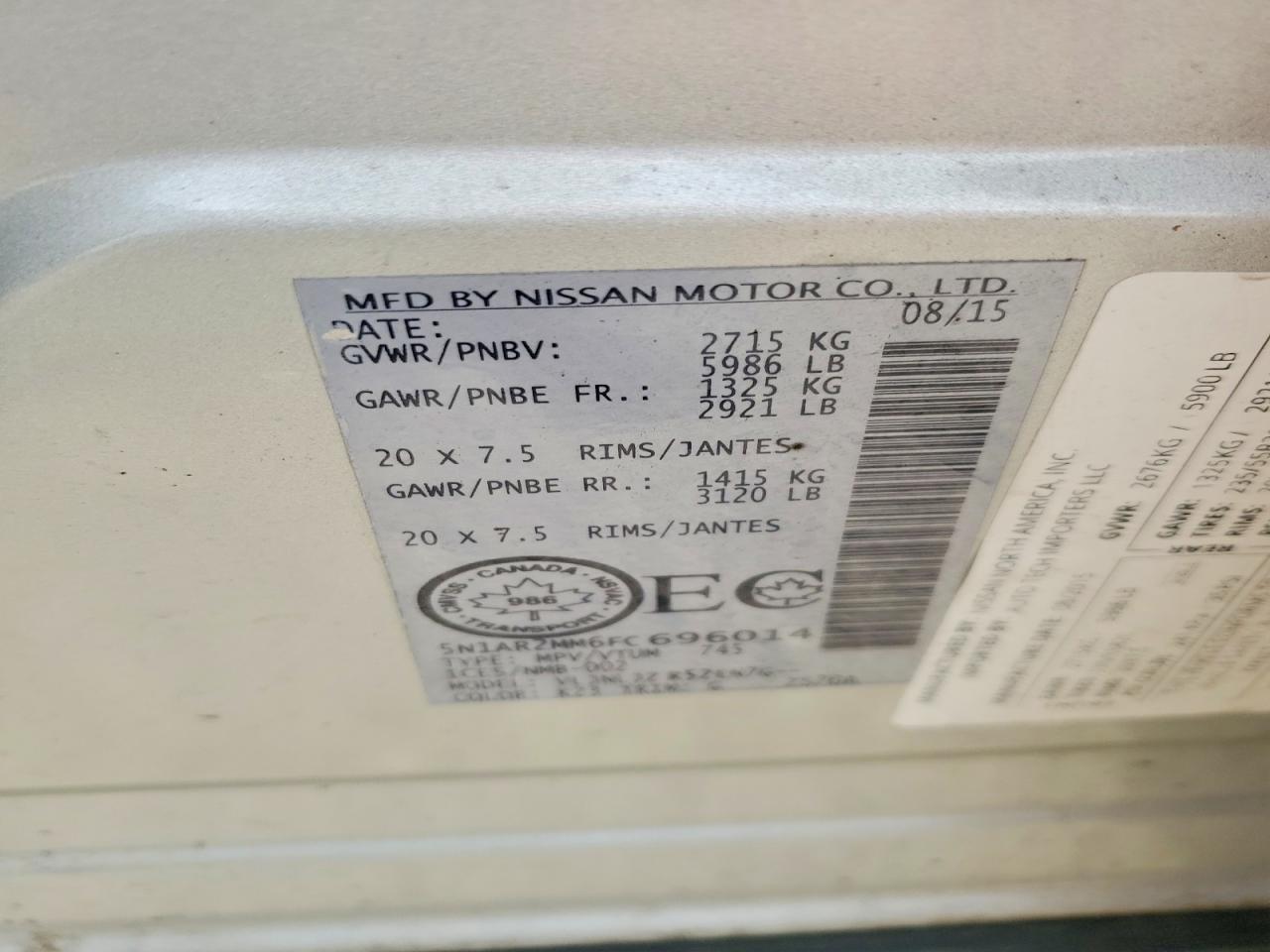 Nissan Pathfinder S