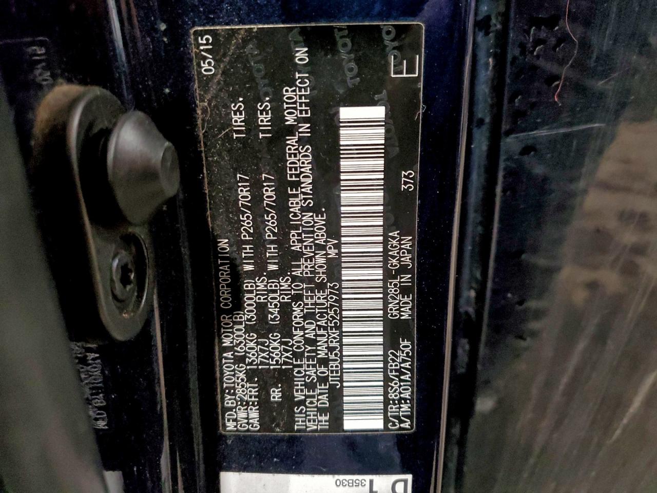 Toyota 4Runner Sr5