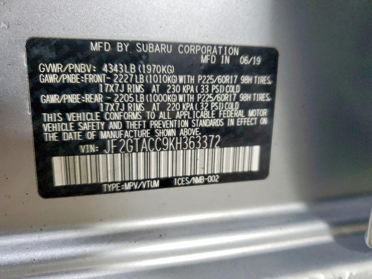 Subaru Crosstrek Premium