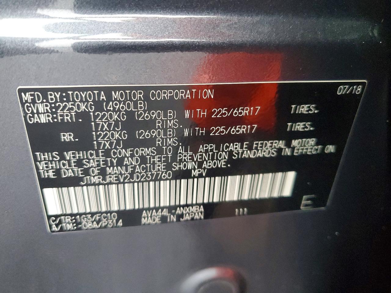 Toyota RAV4 Xle