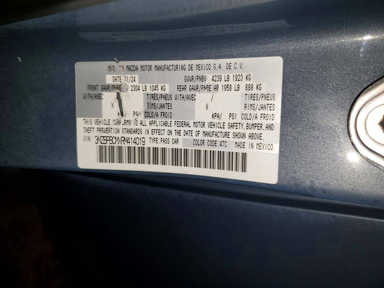 Mazda 3 Preferred