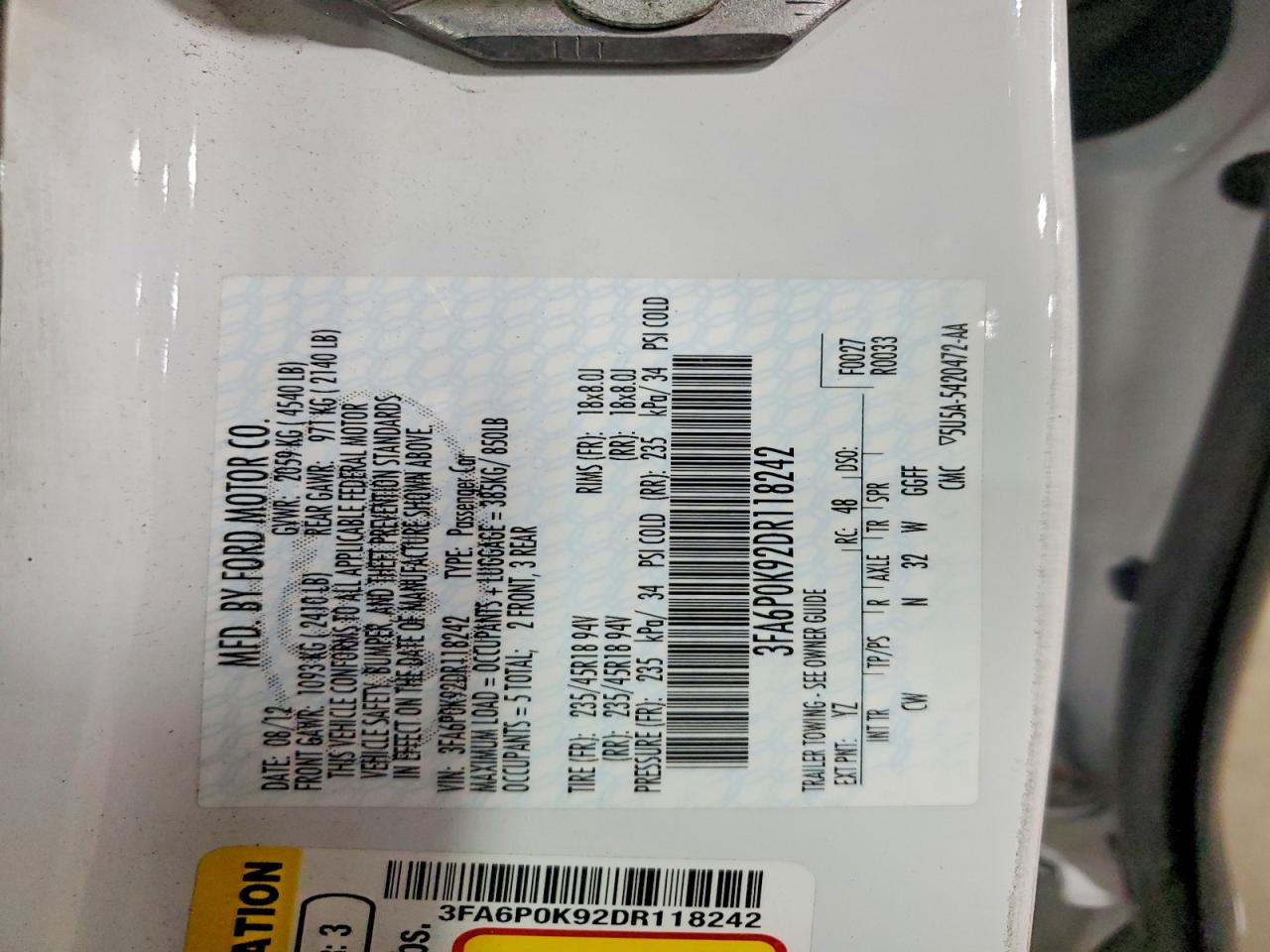 Ford Fusion Titanium