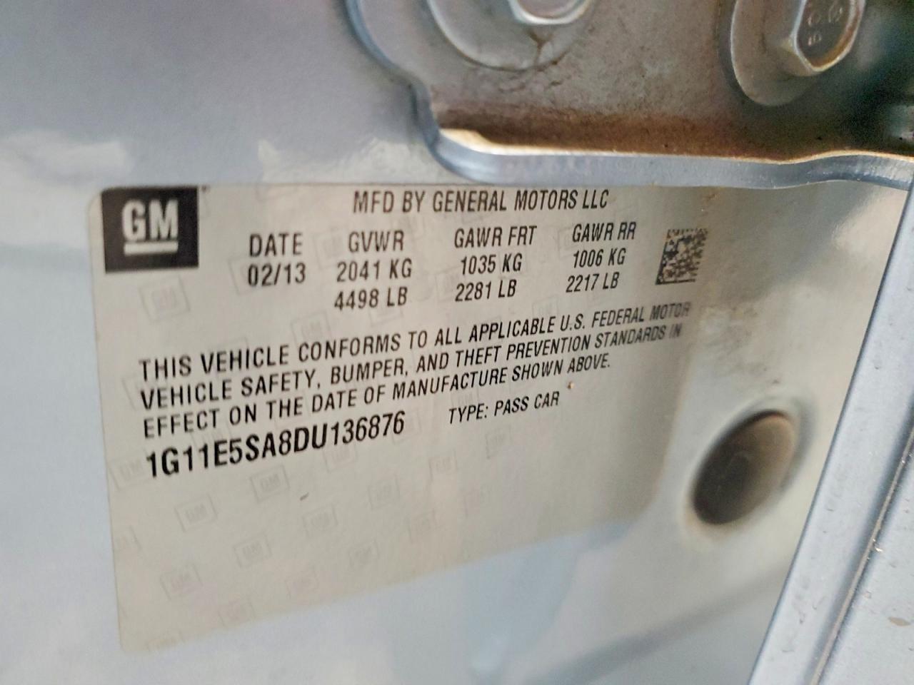 Chevrolet Malibu 2lt