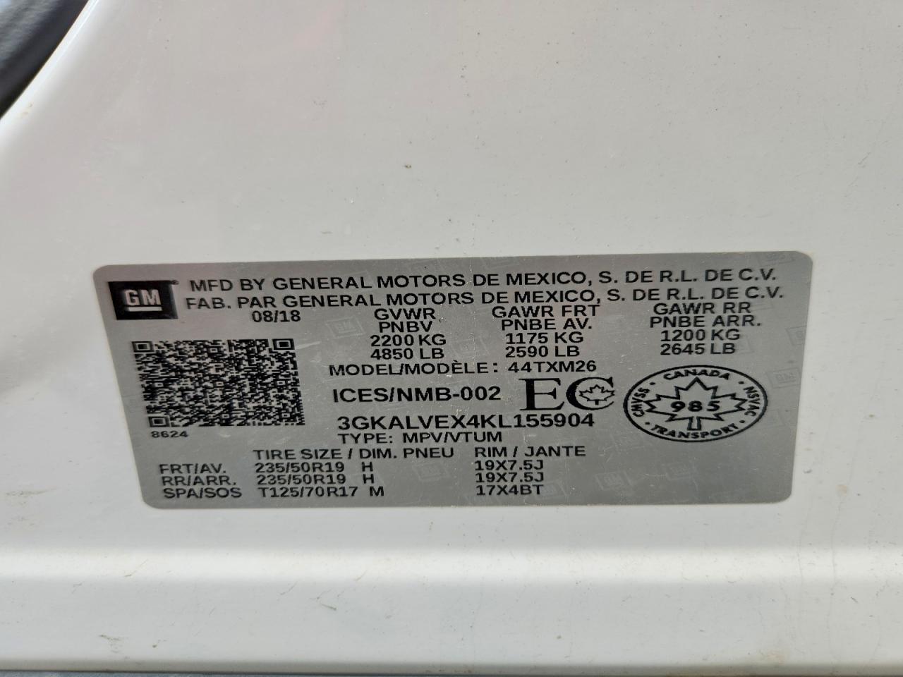 GMC Terrain Slt