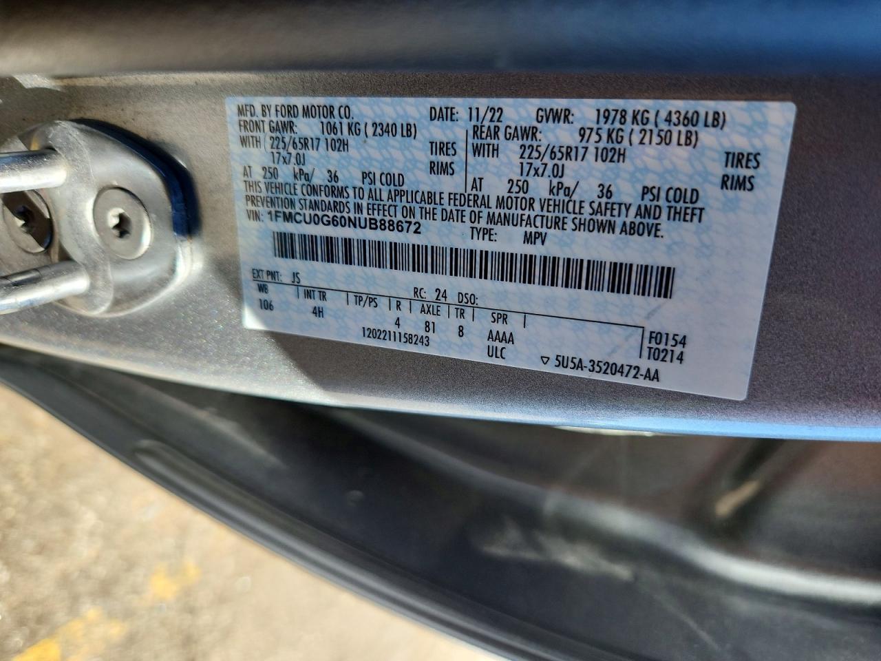 Ford Escape Se