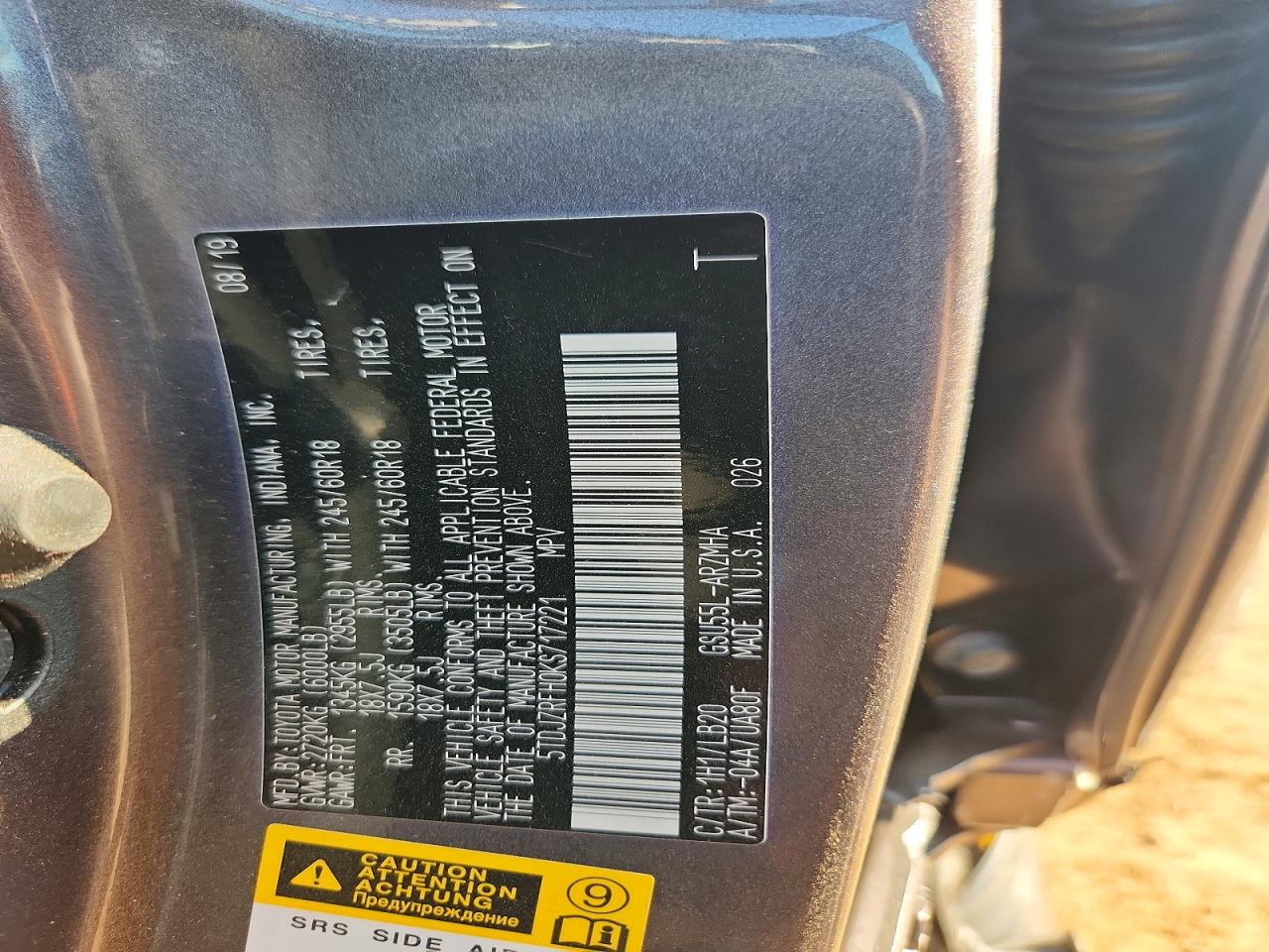 Toyota Highlander Xle