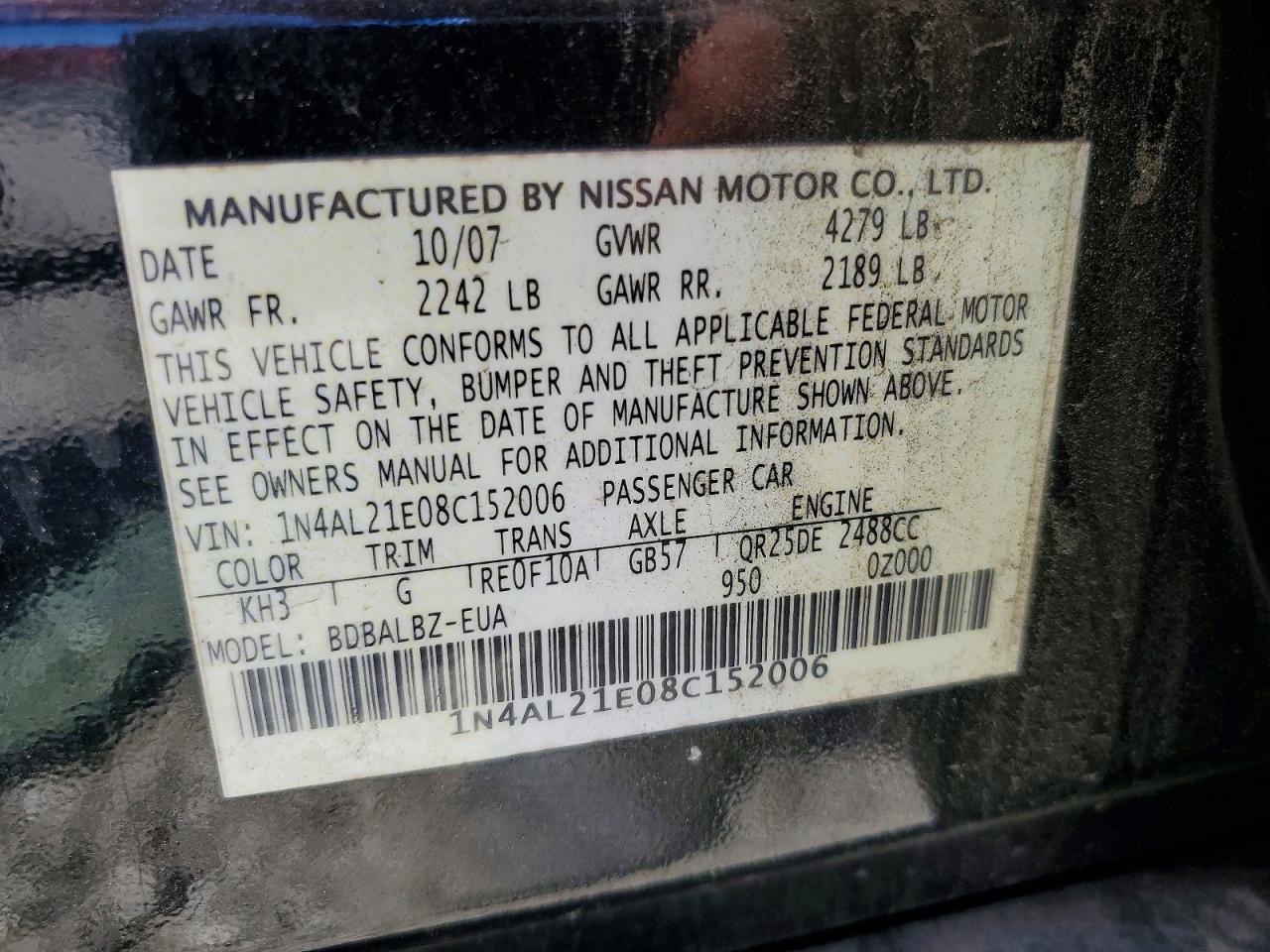 Nissan Altima 2.5