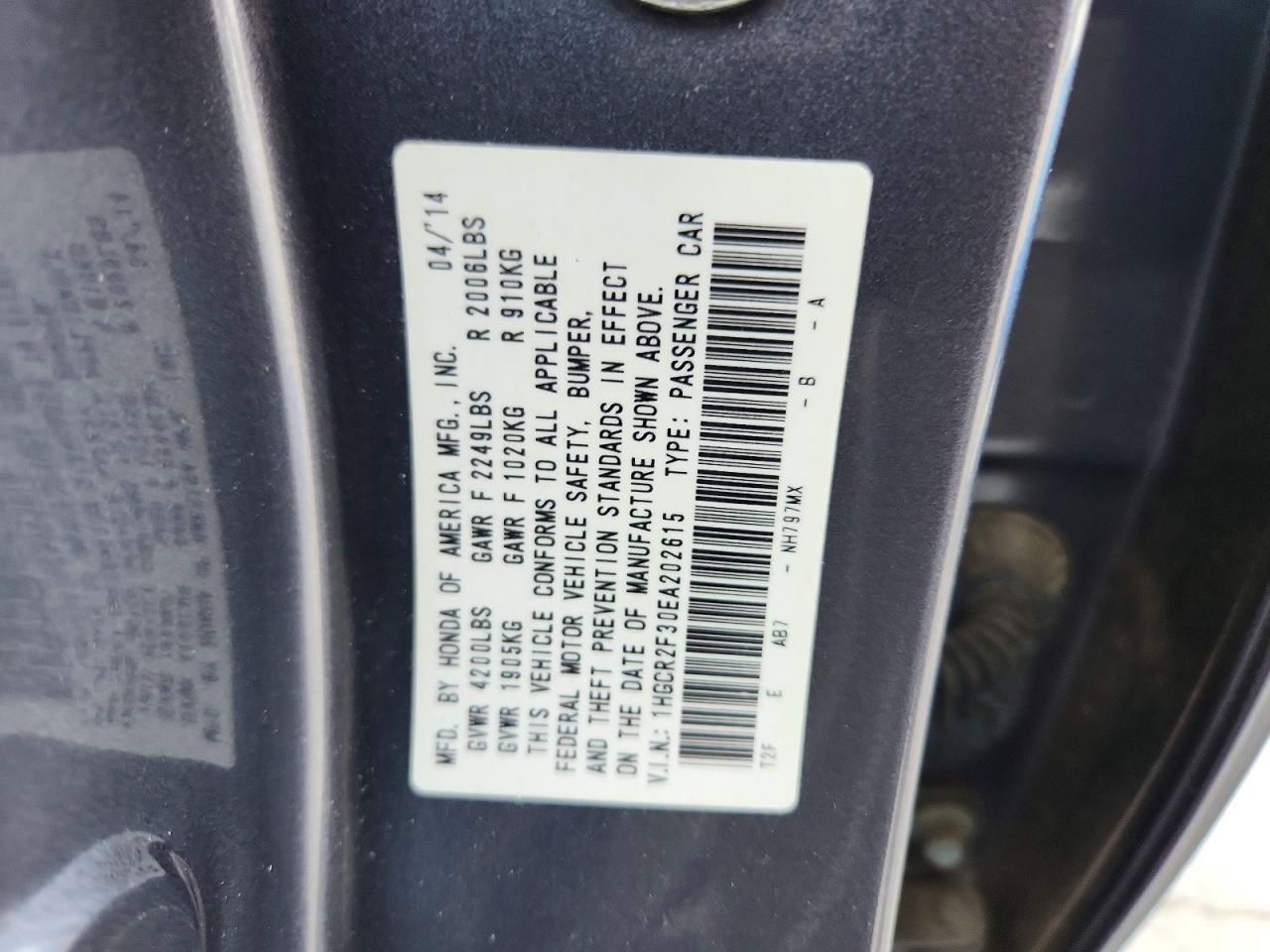 Honda Accord Lx