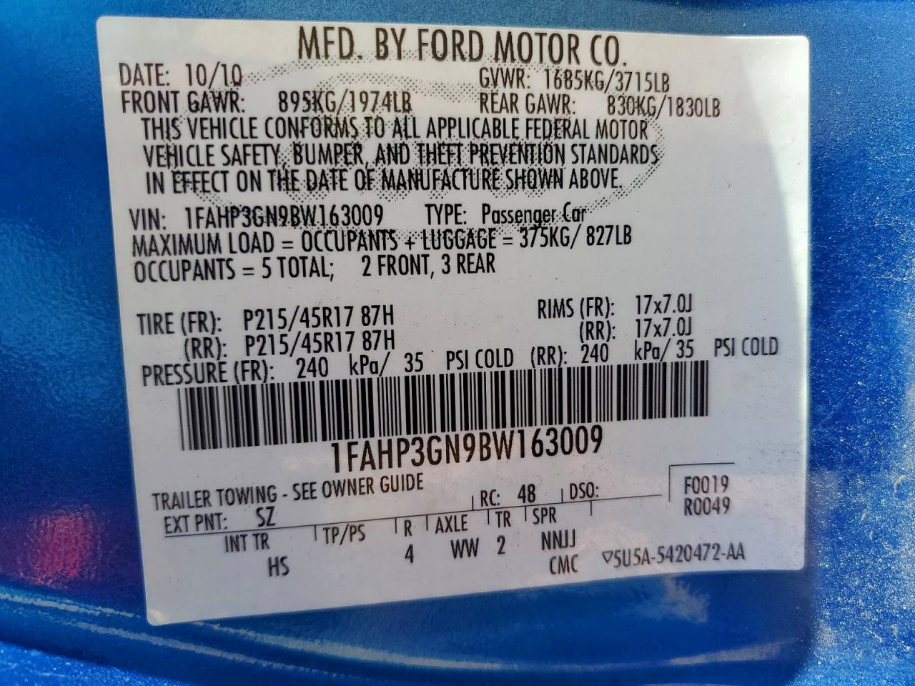 Ford Focus Ses