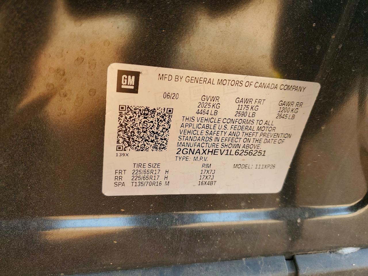 Chevrolet Equinox Ls