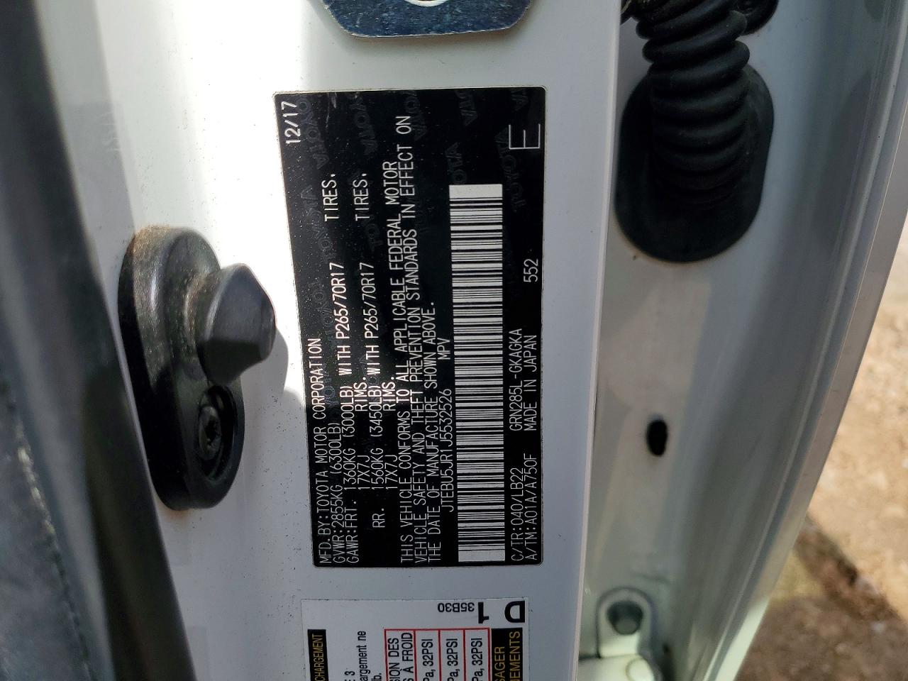 Toyota 4Runner Sr5 Premium