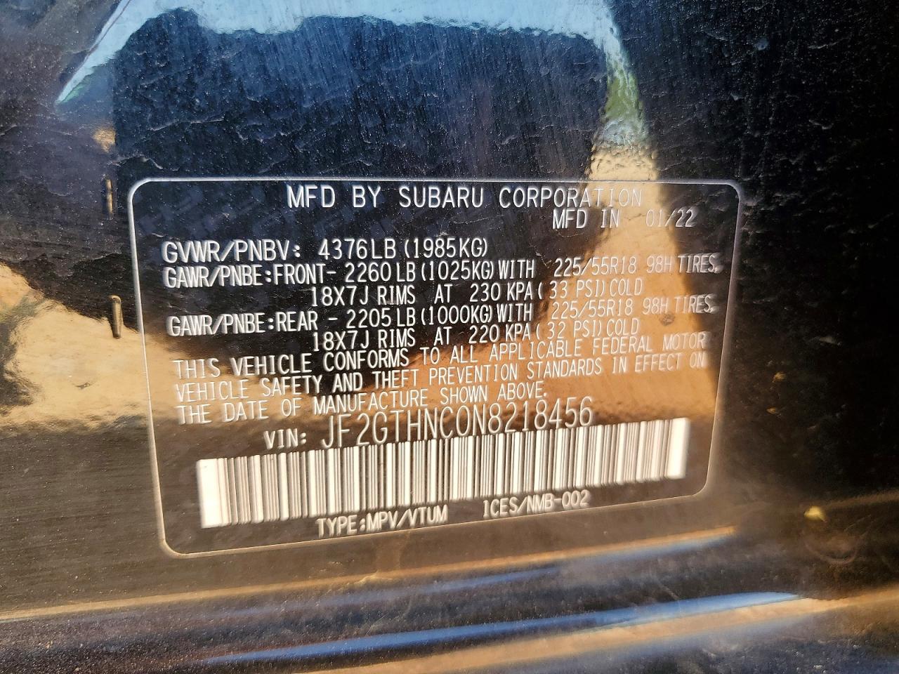 Subaru Crosstrek Limited