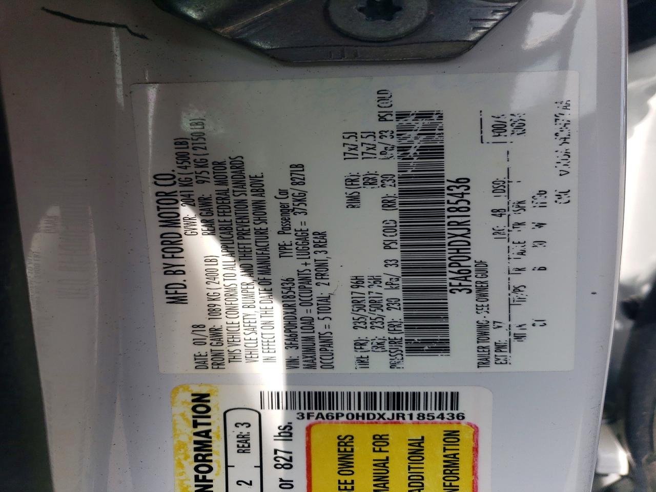 Ford Fusion Se