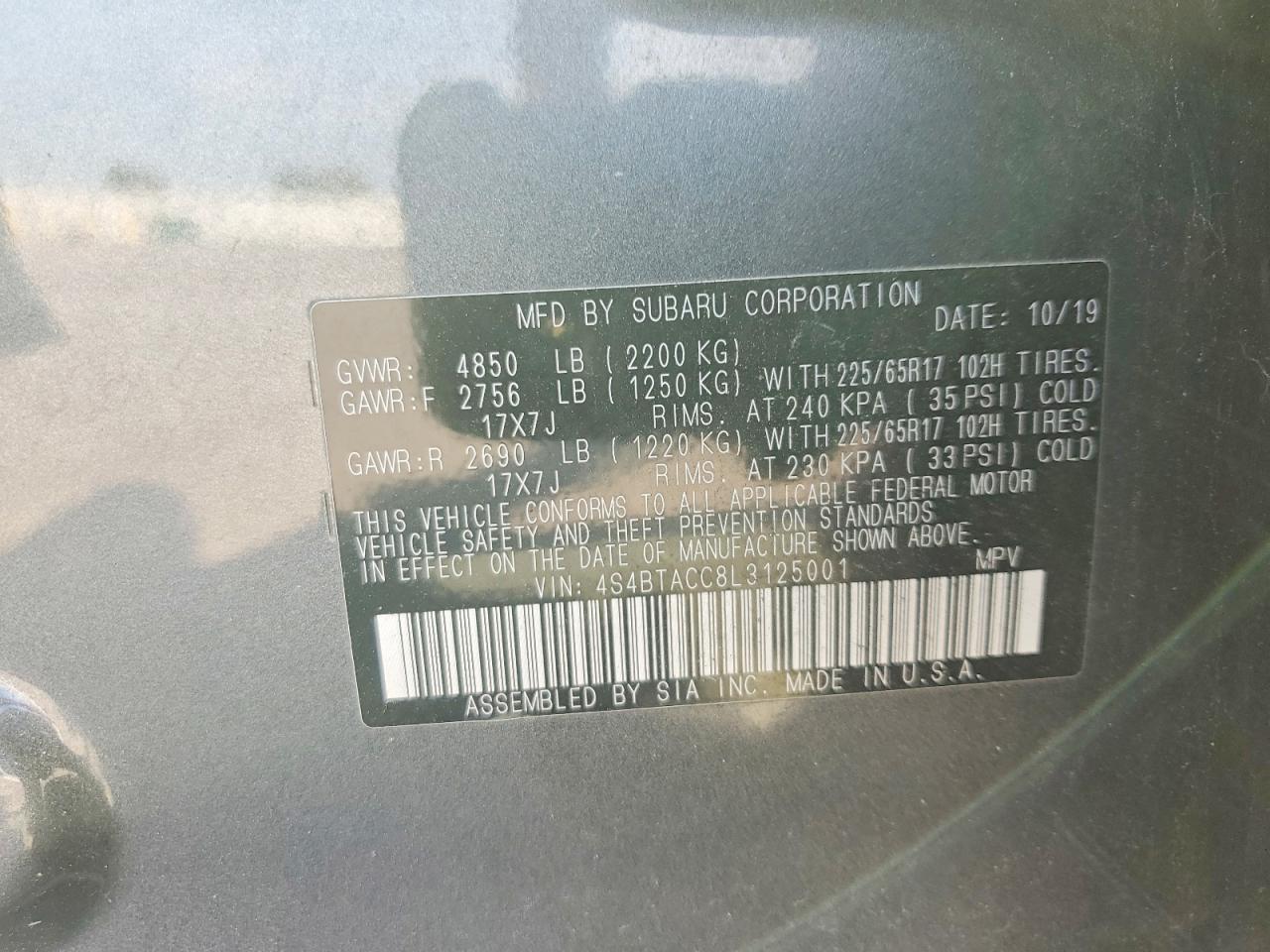 Subaru Outback Premium