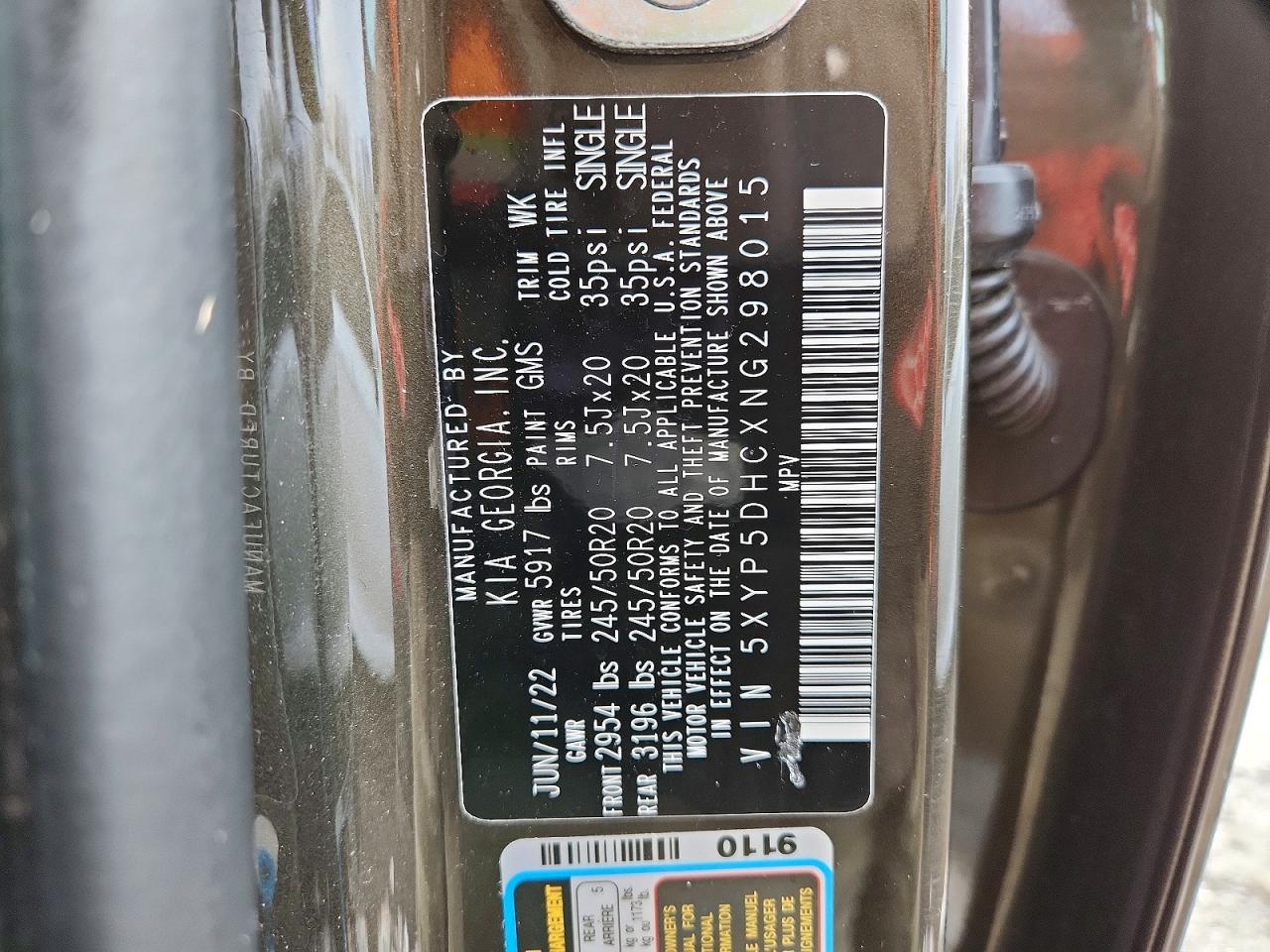 Kia Telluride Sx