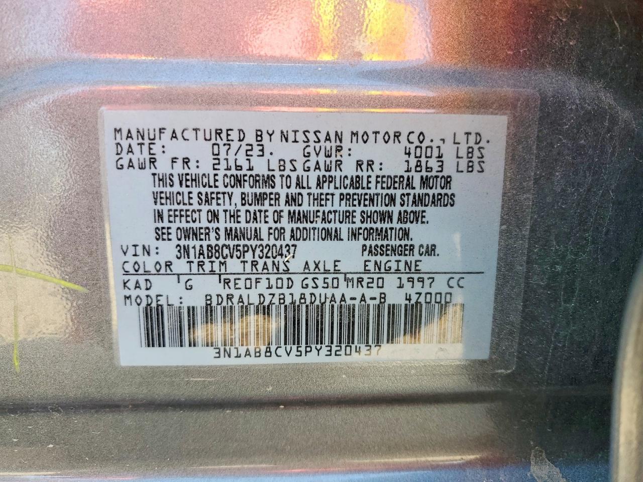 Nissan Sentra Sv