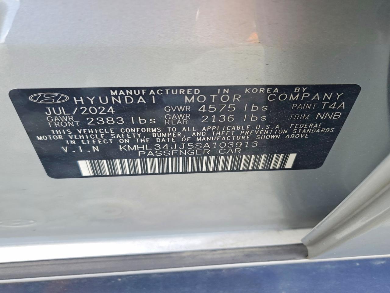 Hyundai SONATA Sel