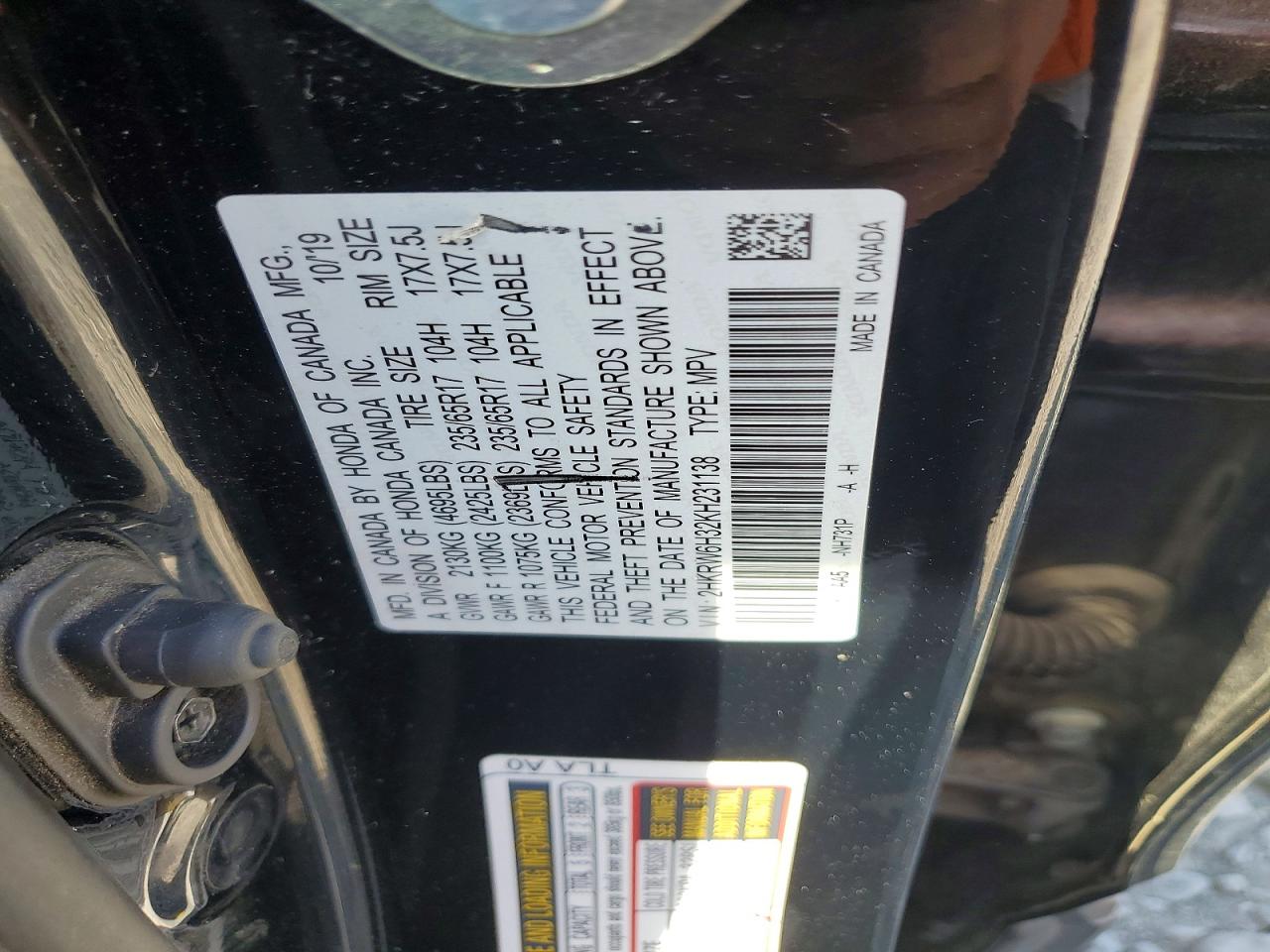 Honda Crv Lx