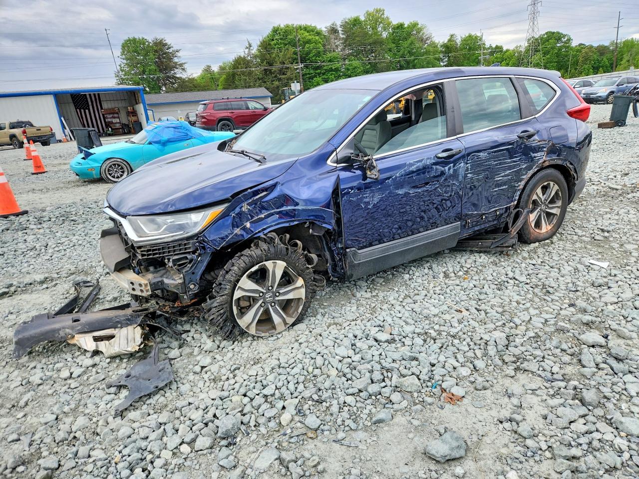 Salvage Honda Crv Image