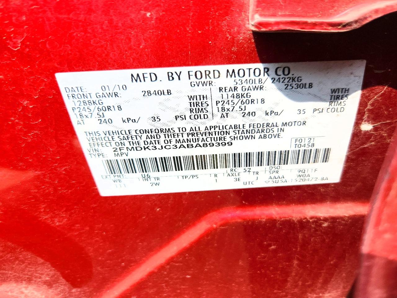 Ford Edge Sel
