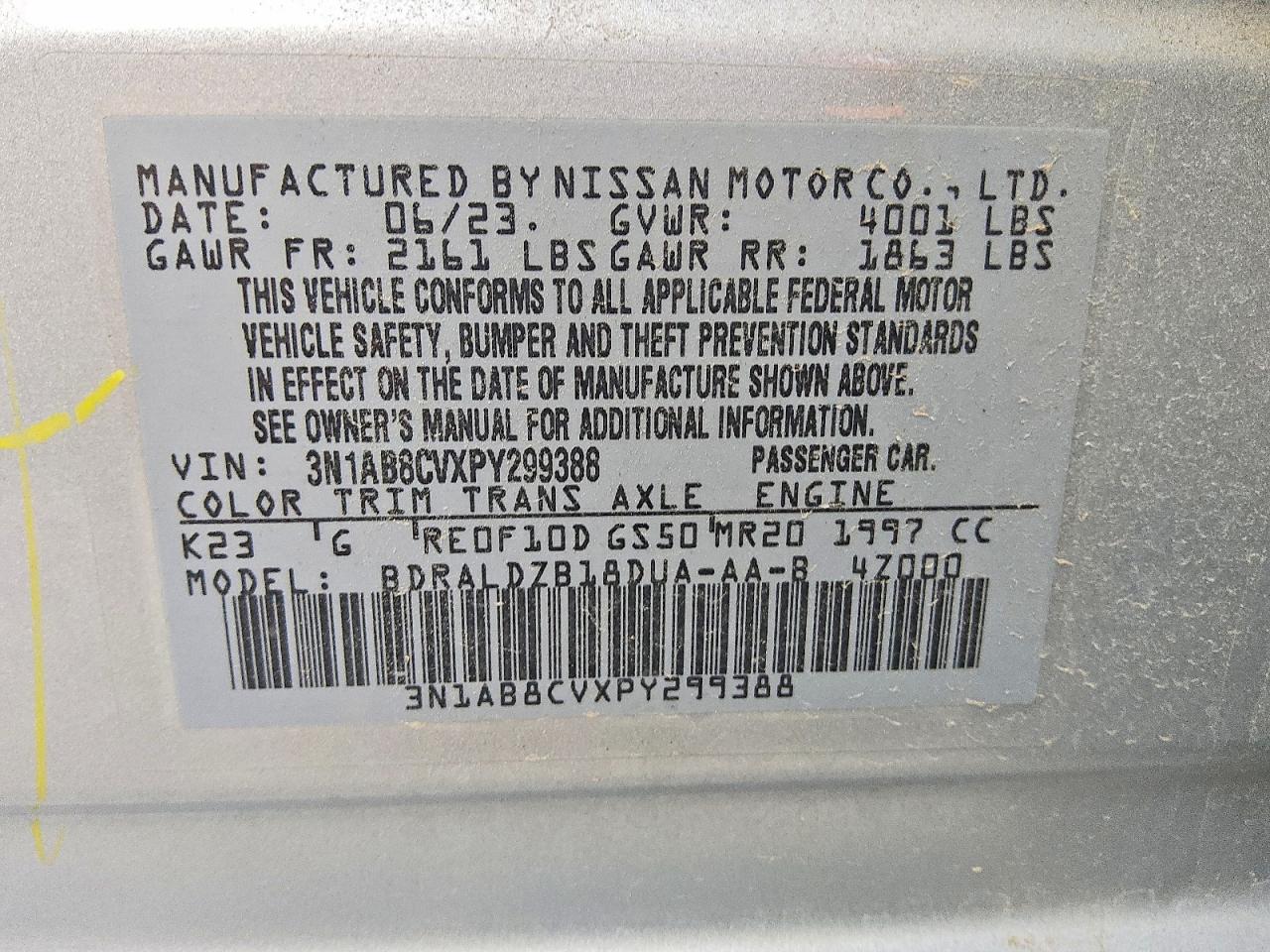 Nissan Sentra Sv