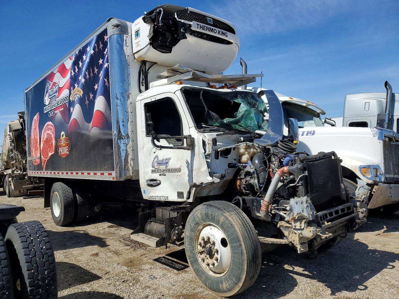 Salvage Kenworth Construction Image