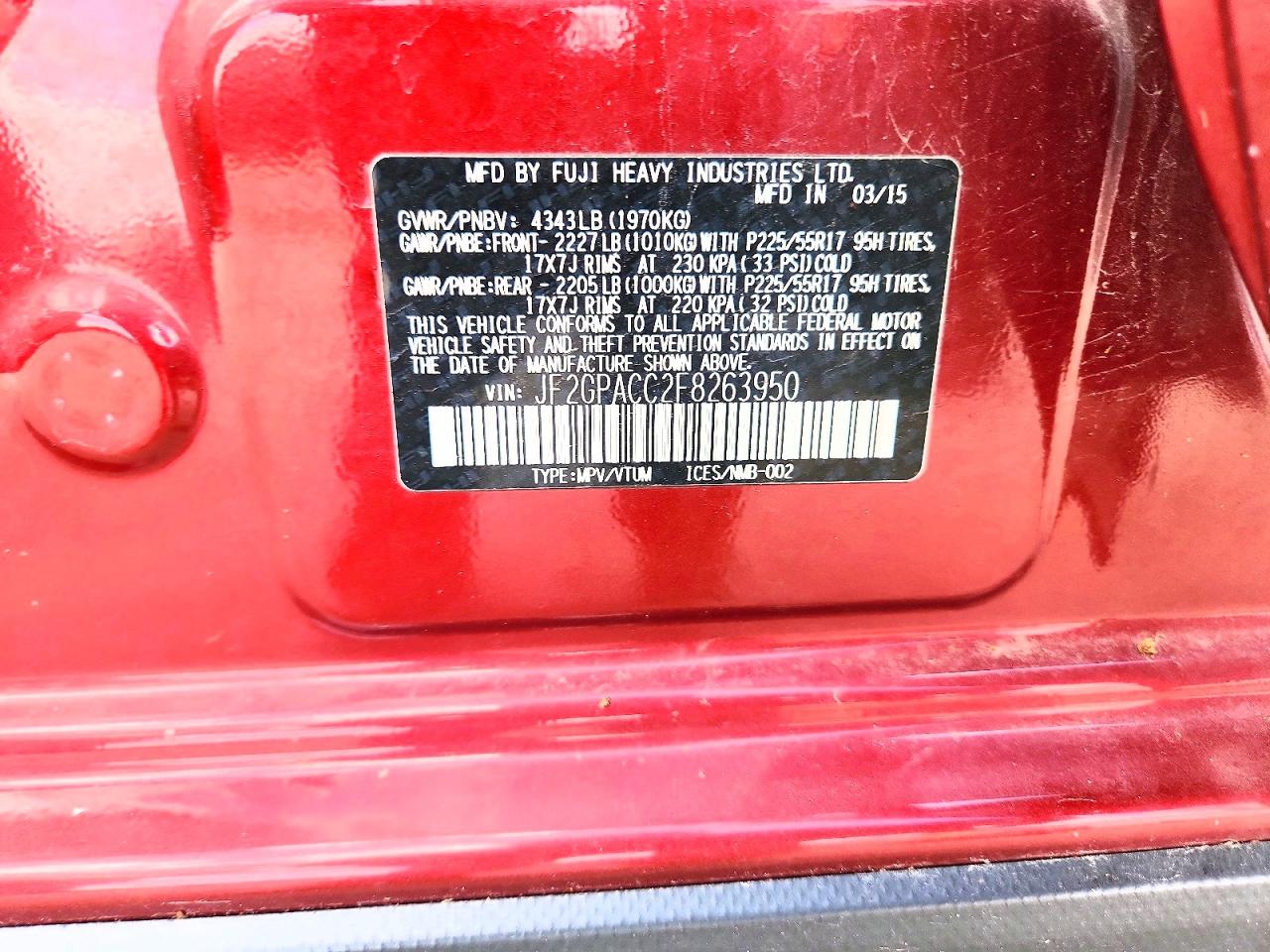 Subaru Xv 2.0 Premium