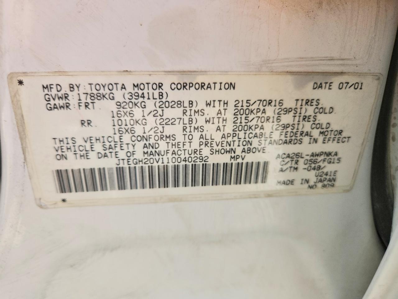 Toyota RAV4 Base