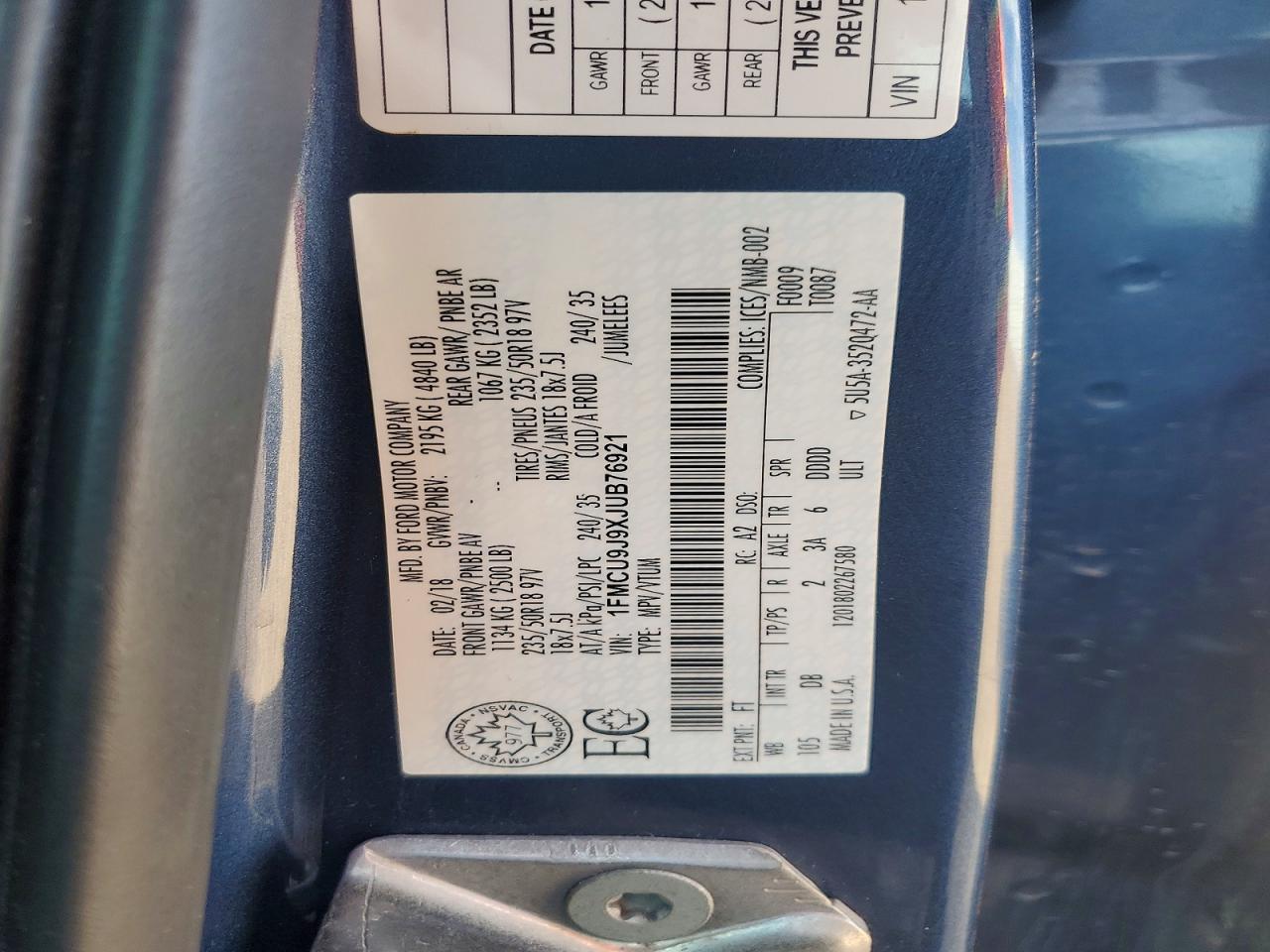 Ford Escape Titanium