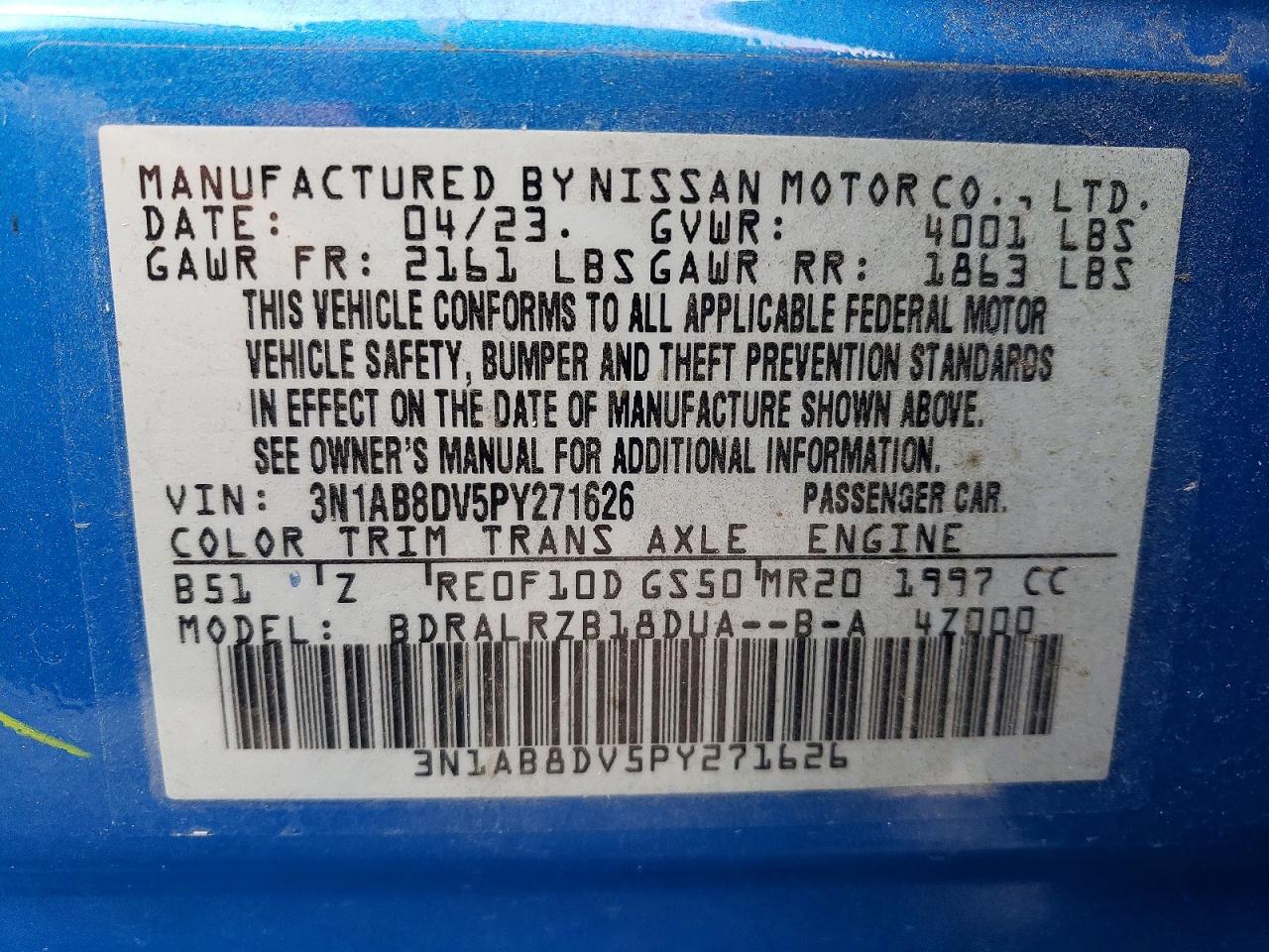Nissan Sentra Sr