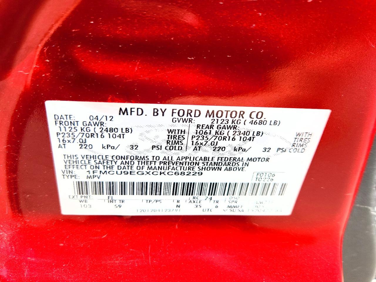 Ford Escape Limited