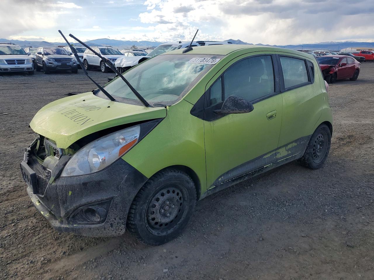 Salvage Chevrolet Spark Image