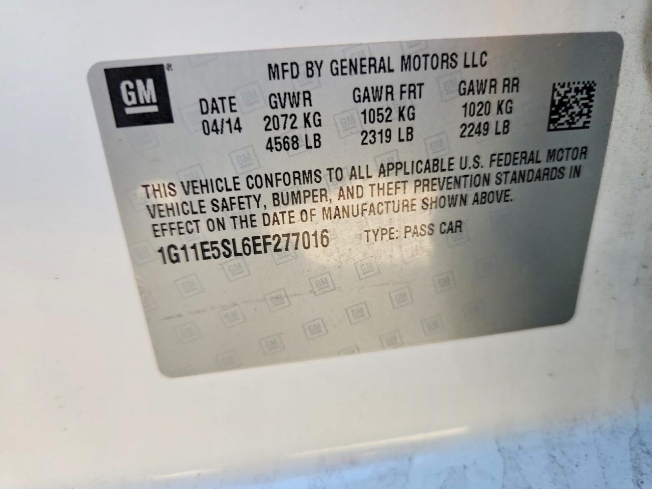 Chevrolet Malibu 2lt