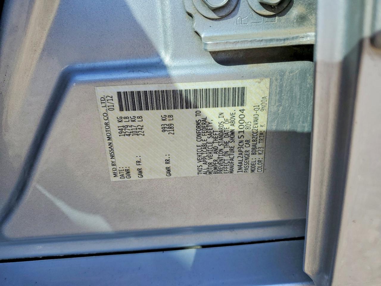 Nissan Altima 2.5