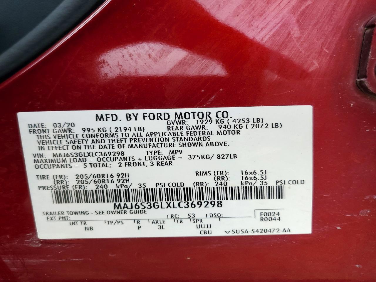 Ford EcoSport Se