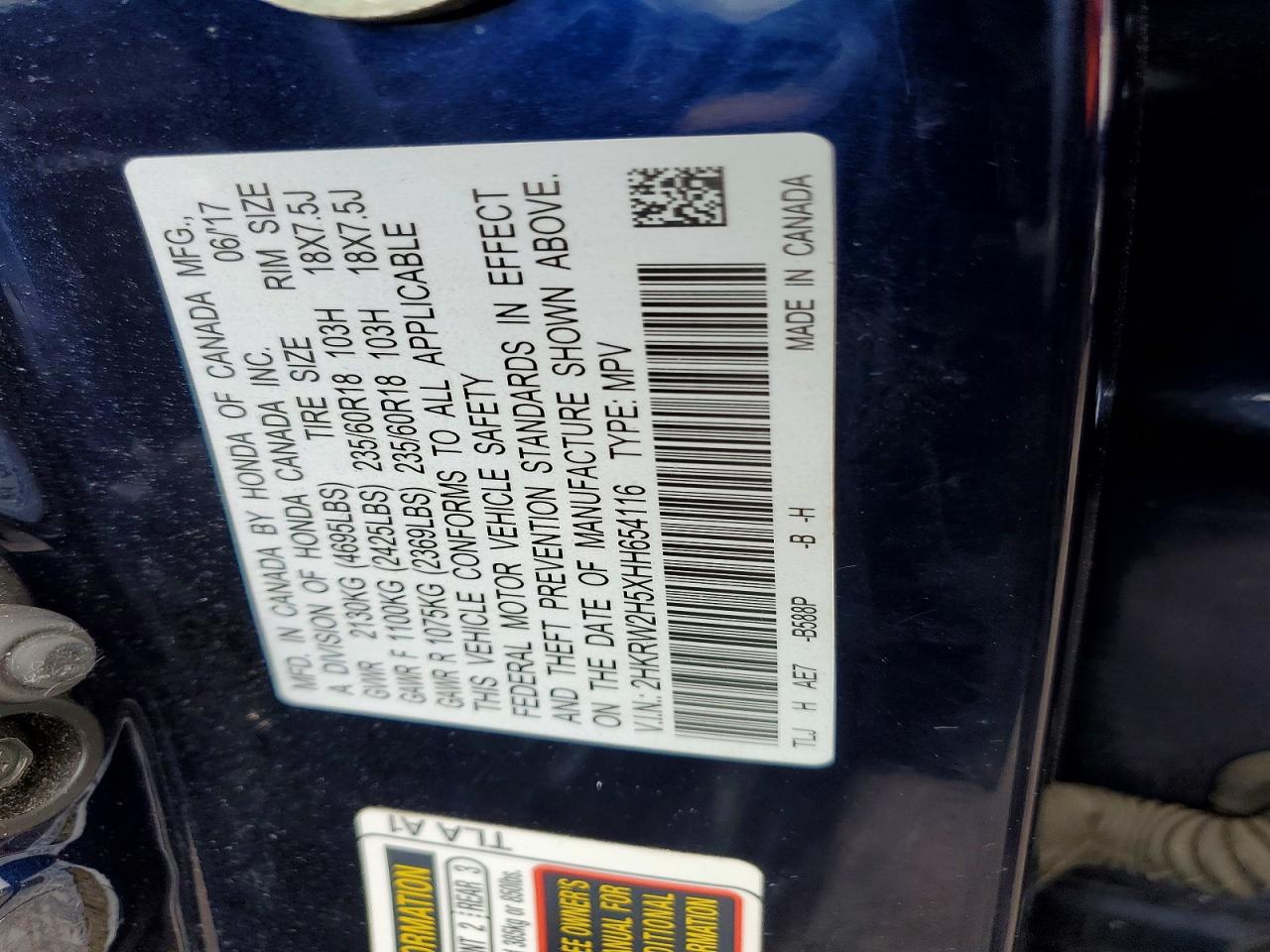 Honda Crv Ex
