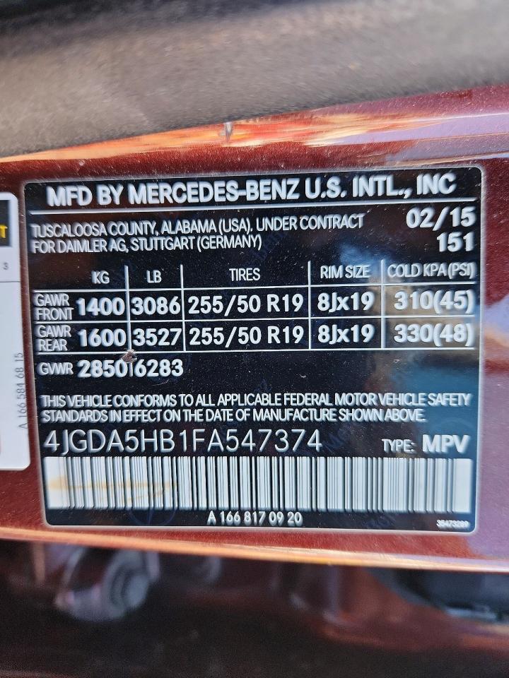 Mercedes-Benz M-Class 350 4matic