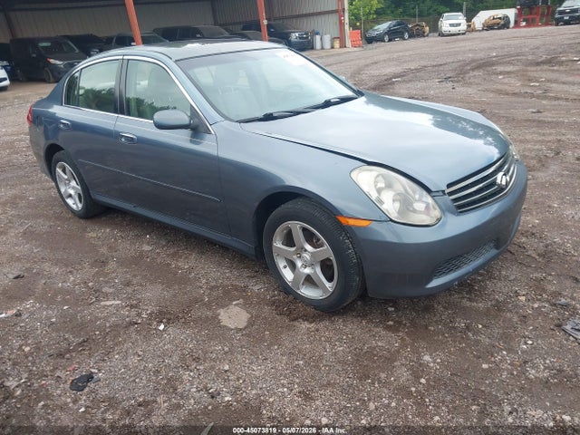 Salvage INFINITI G35x Image
