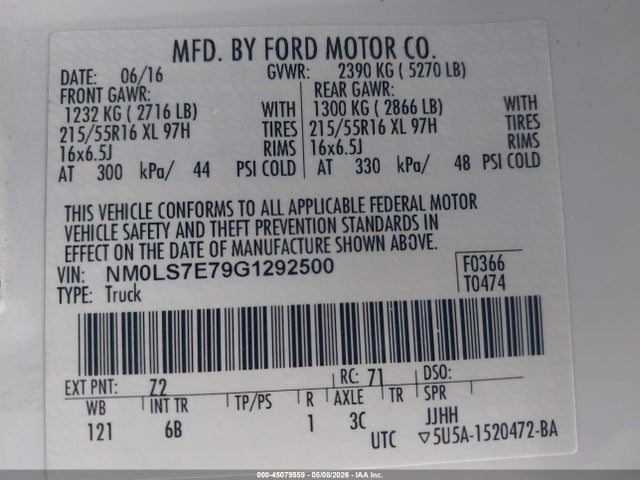 Ford Transit Xl