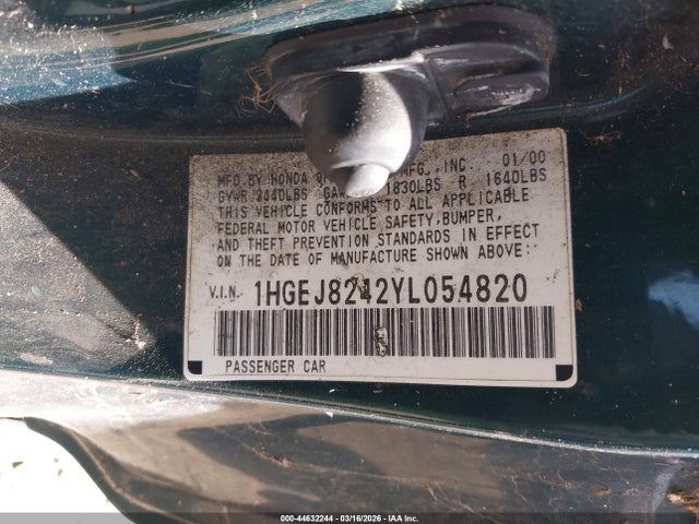Honda Civic Ex