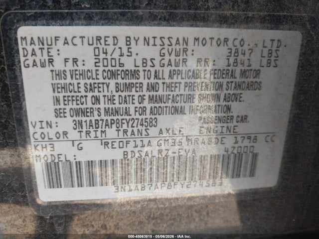 Nissan Sentra Sr
