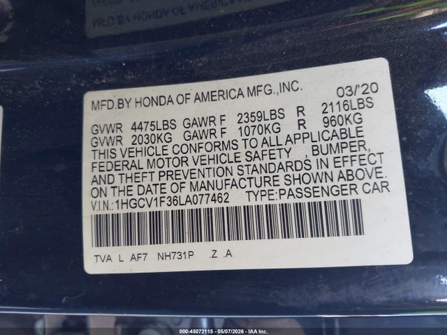 Honda Accord Sport