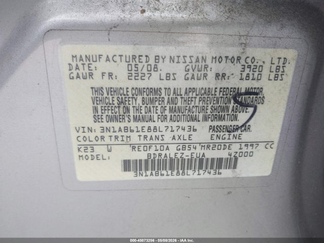 Nissan Sentra 2.0s