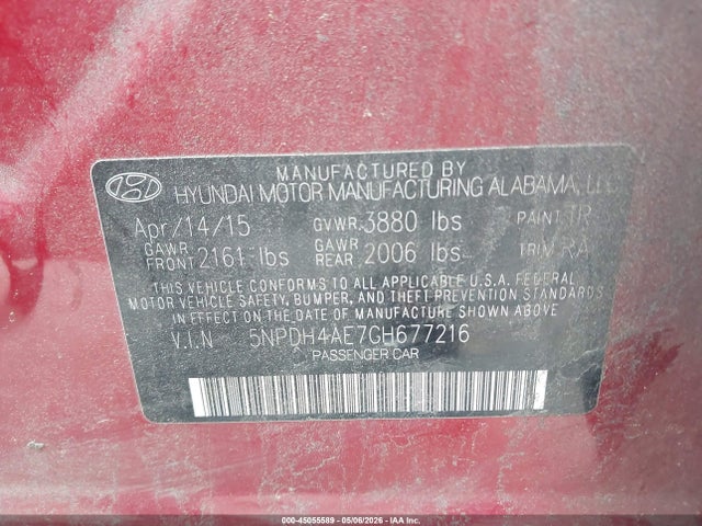 Hyundai ELANTRA Se