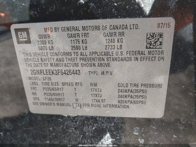 Chevrolet Equinox Ls