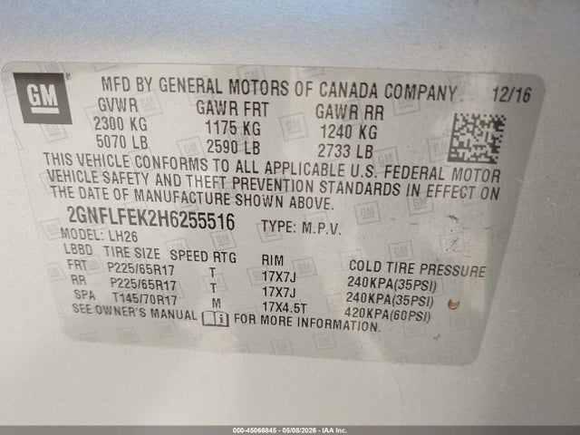 Chevrolet Equinox Lt