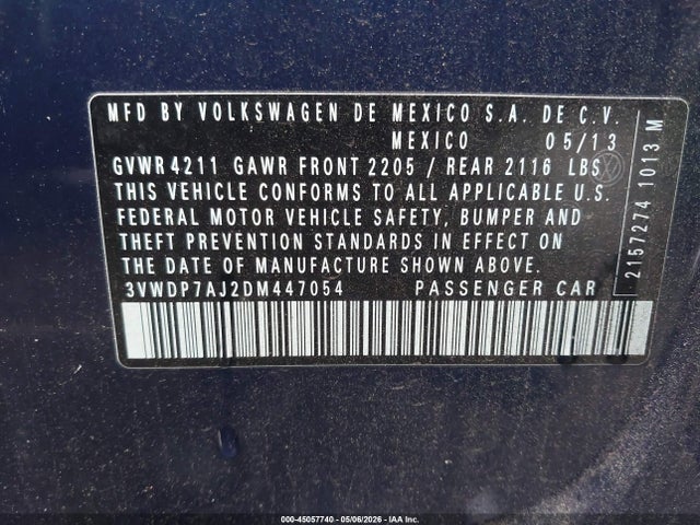 Volkswagen Jetta 2.5l Se